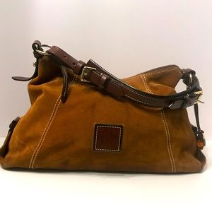 Dooney & Bourke Brown colored suede bag